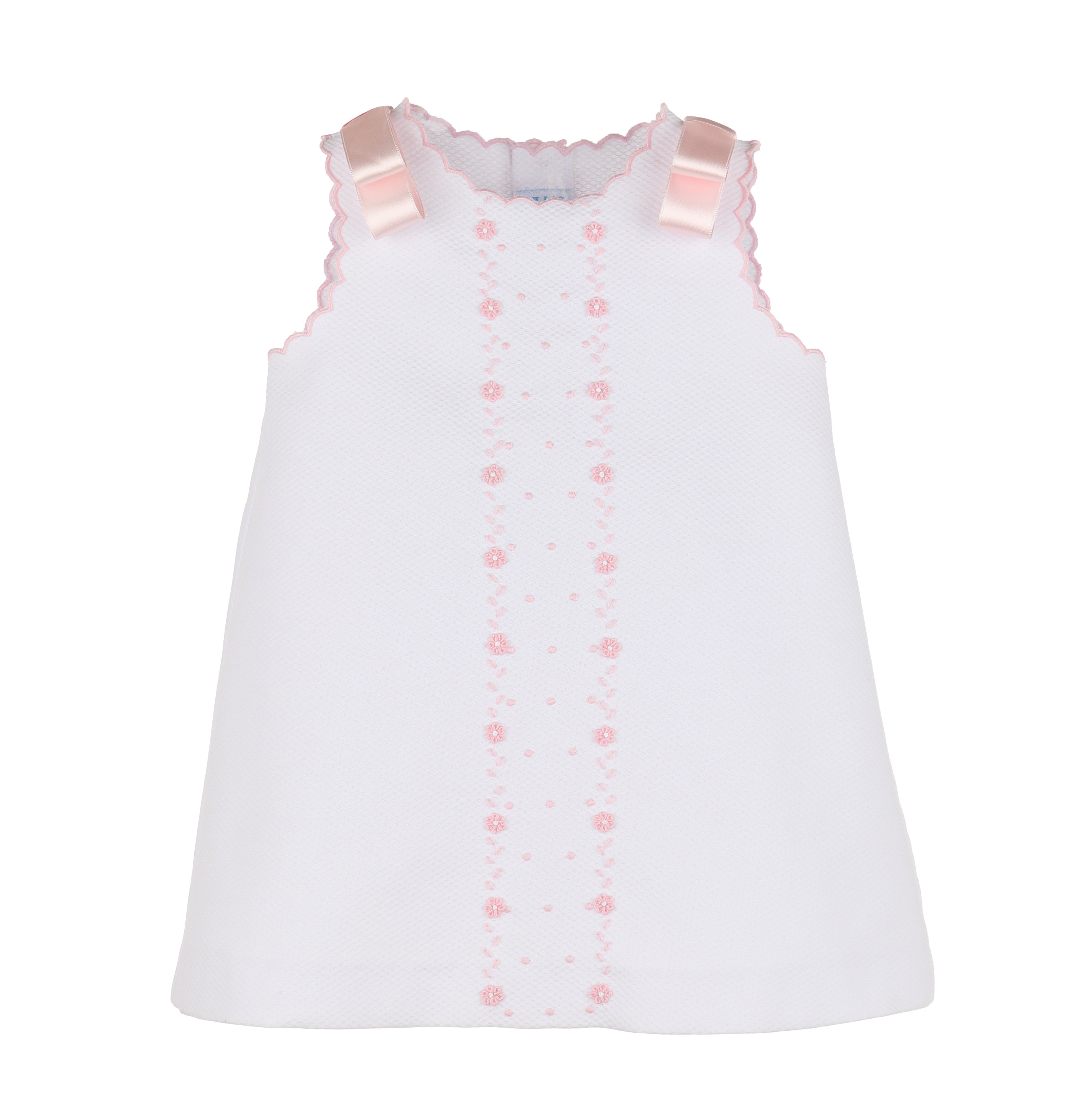 8521-PK EMBROID DRESS