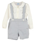 LULI AND ME: SUSPENDERS BOY SET