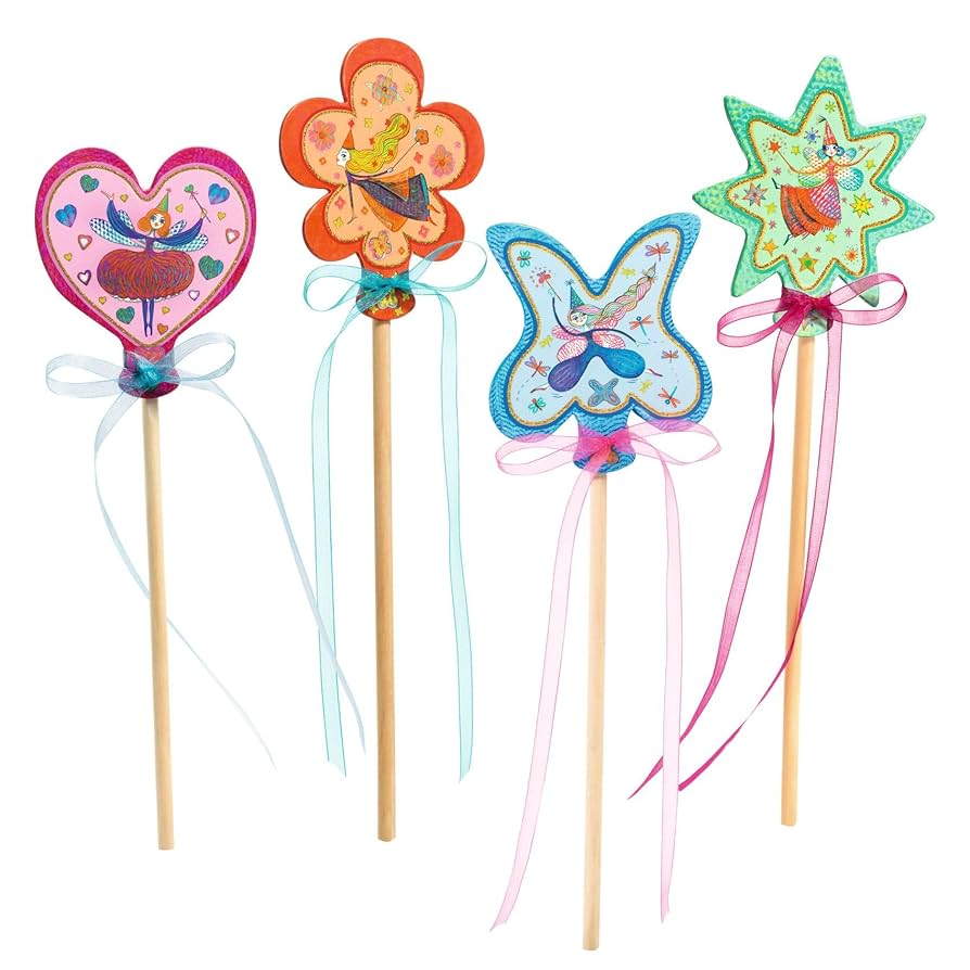 DJECO: DIY Little Fairies Wands