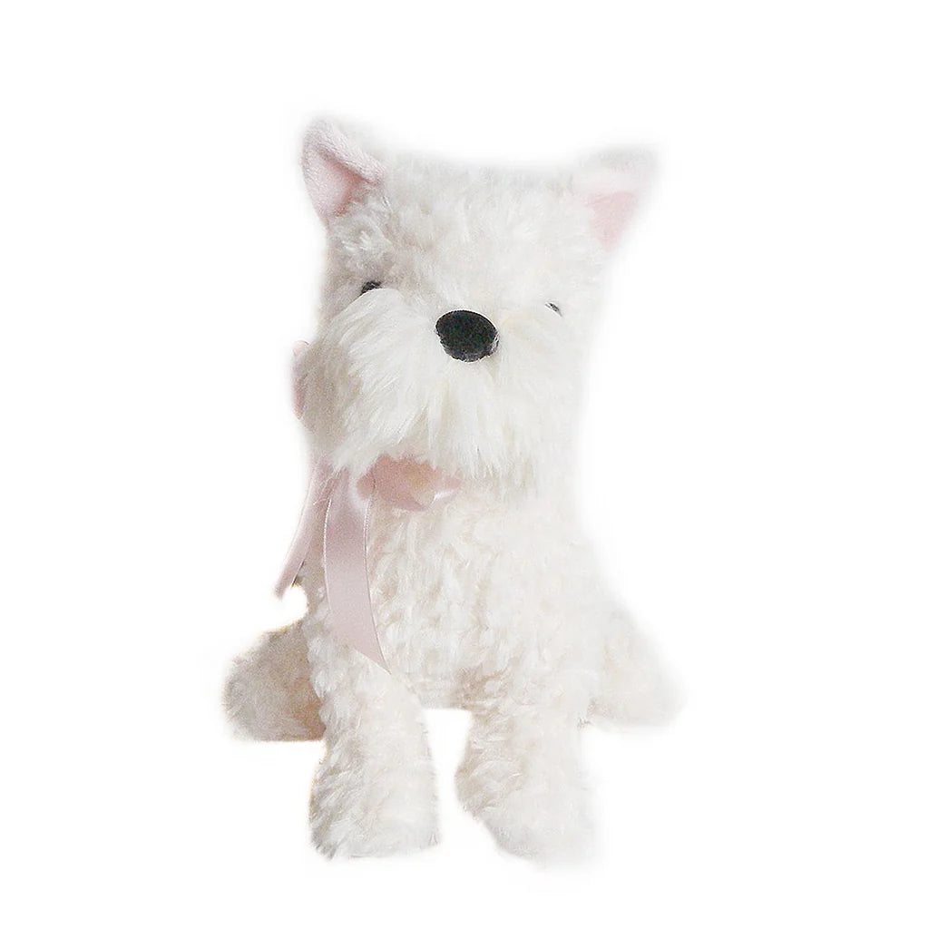 Mon Ami: Wes Cream Westie Dog Plush Toy