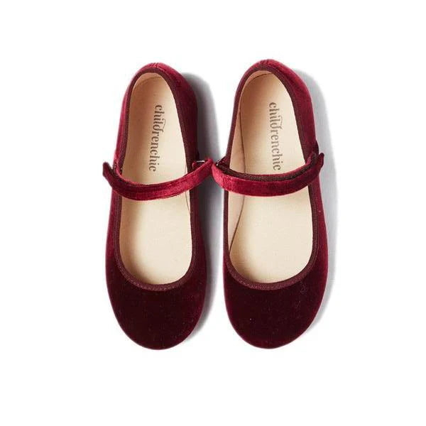 CHILDREN CHIC : CASSIE BURGUNDY