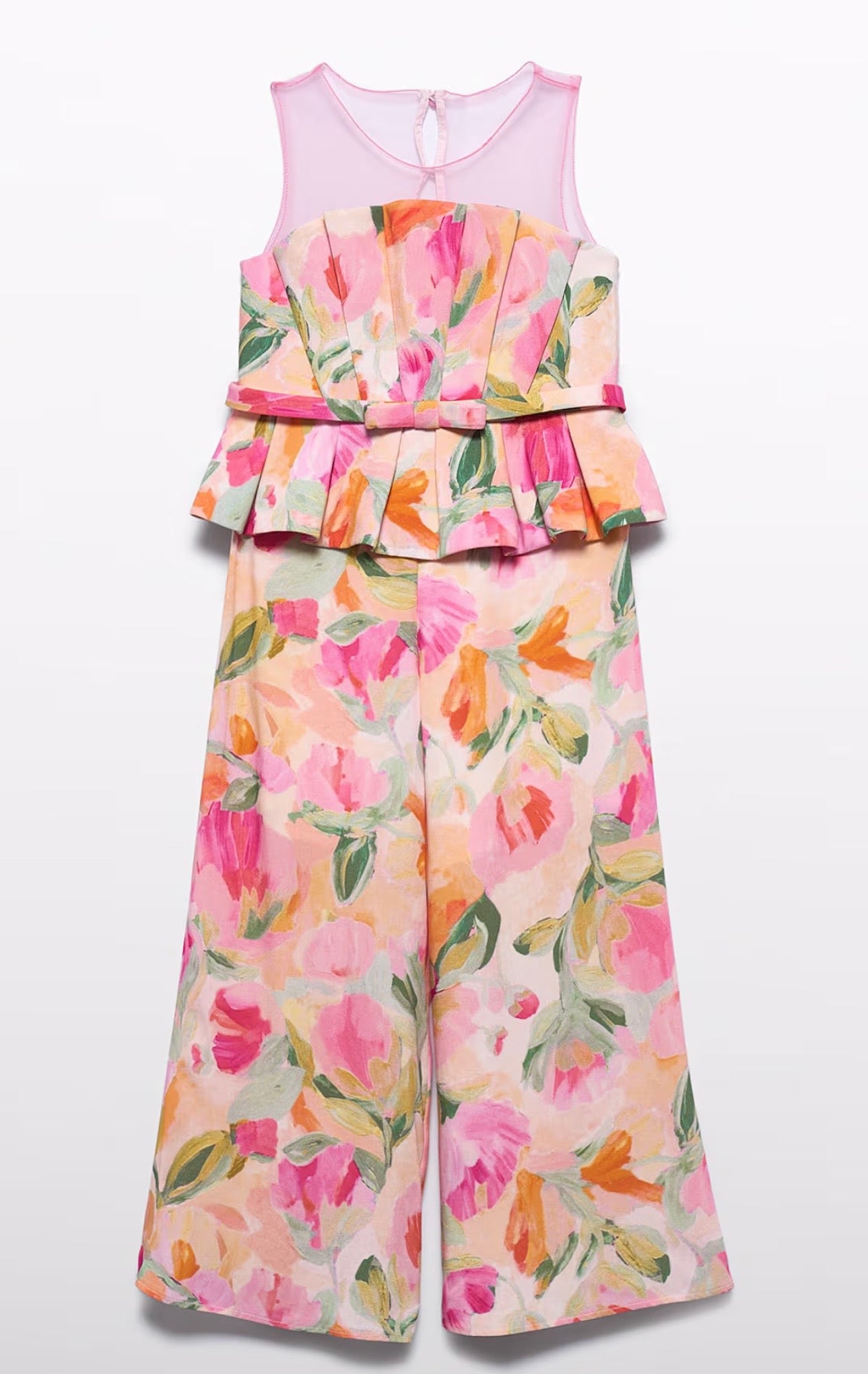 ABEL & LULA : Long Printed Viscose Jumpsuit
