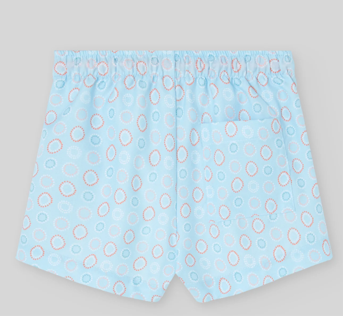 PAZ RODRIGUEZ: “BANO V25” Boys Swim Trunk in Water Green