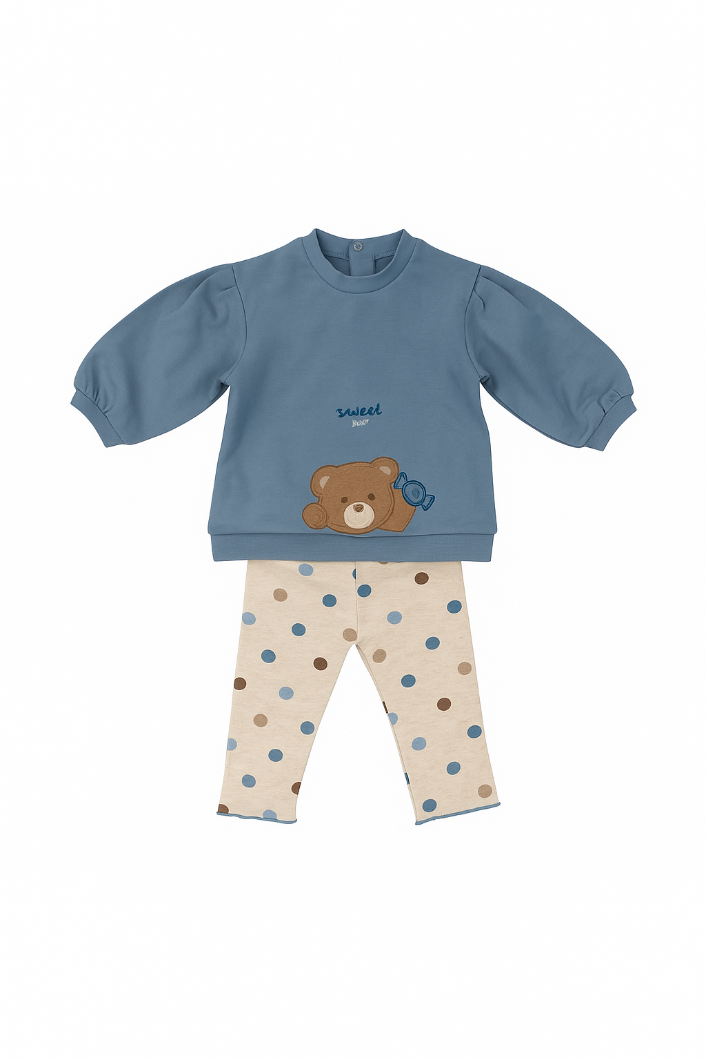 MAYORAL: BLUE TEDDY SET