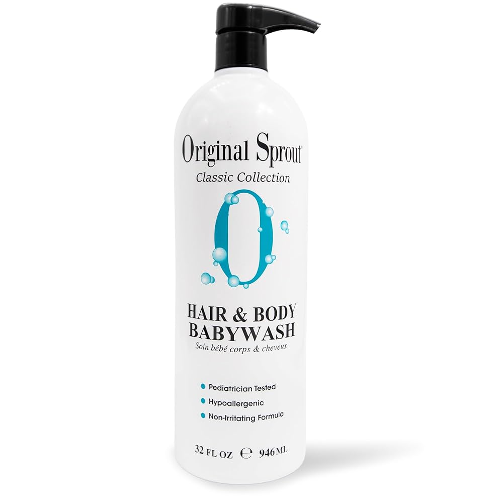 ORIGINAL SPROUT: Hair & Body Babywash 32oz