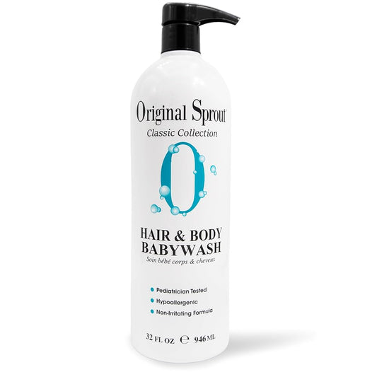 ORIGINAL SPROUT: Hair & Body Babywash 32oz