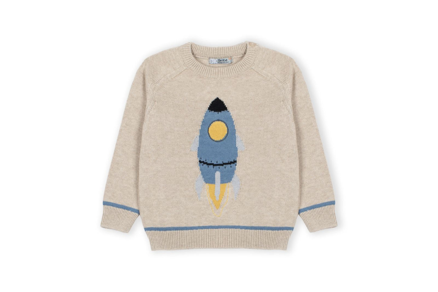 DR. KID: ROBOT KNIT SWEATER W/JEANS