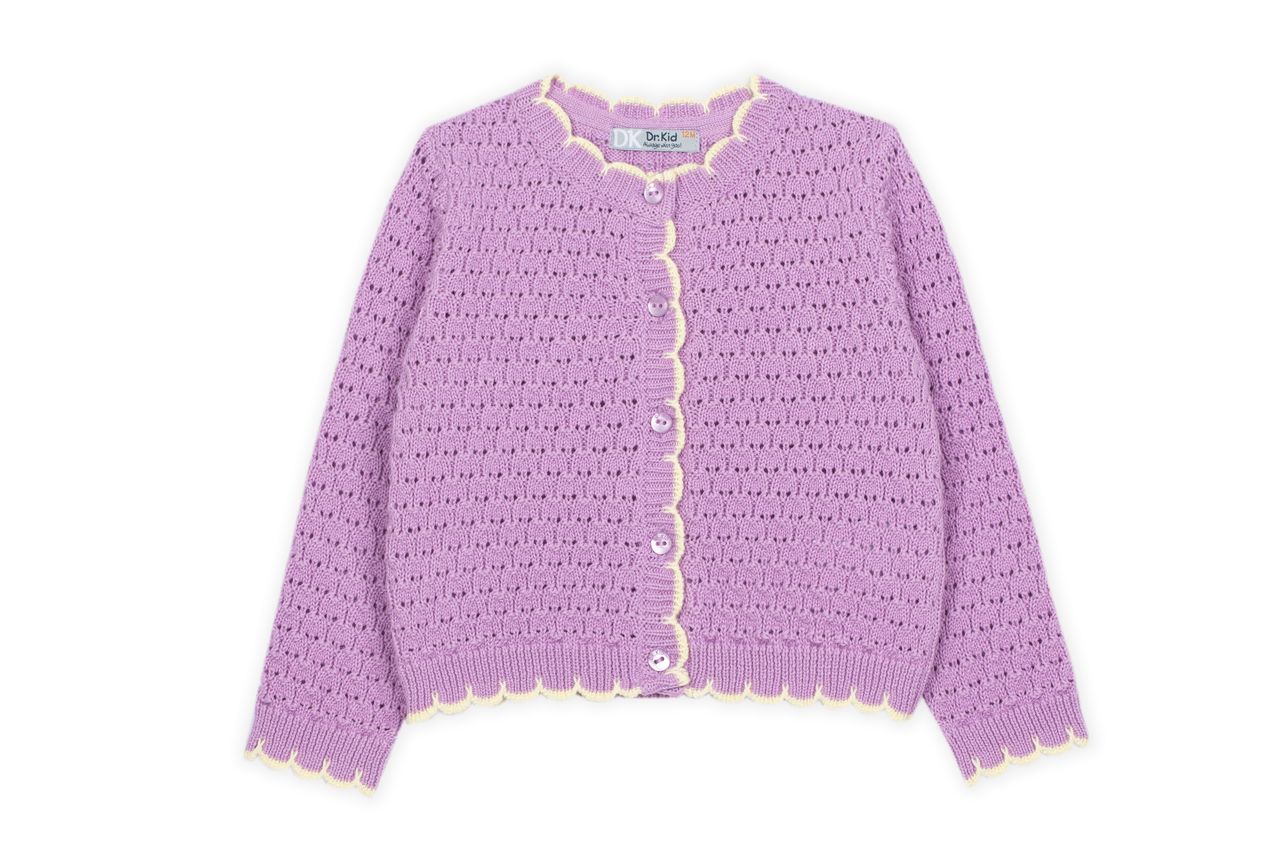 DK: Lilac Jelly Cardigan