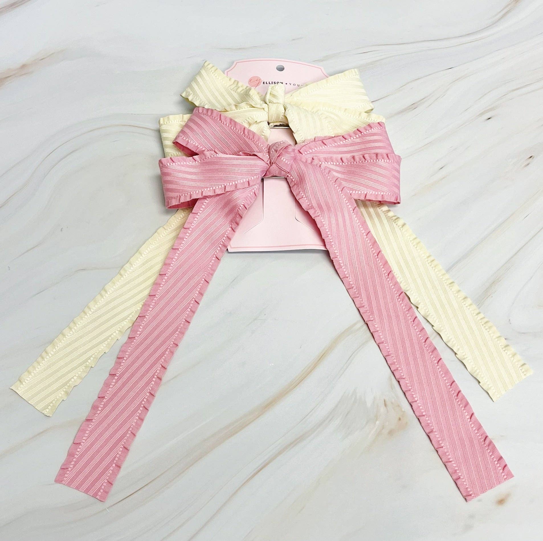Ellison & Young : Doubled Frill Bow