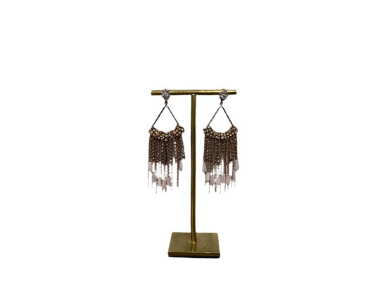 Sparkling Dangling Waterfall Earrings