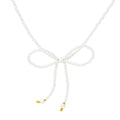 Pearl Bow Necklace