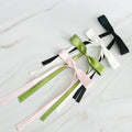 Ellison + Young : Ballerina Slim Bow Hair Clip