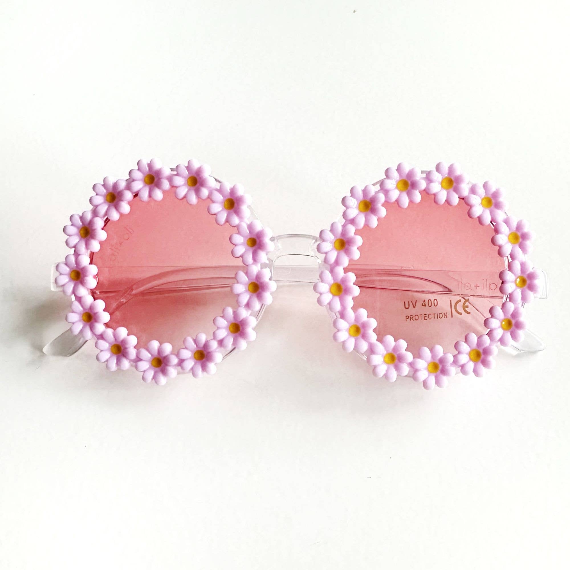 Sunglasses Flower Frame