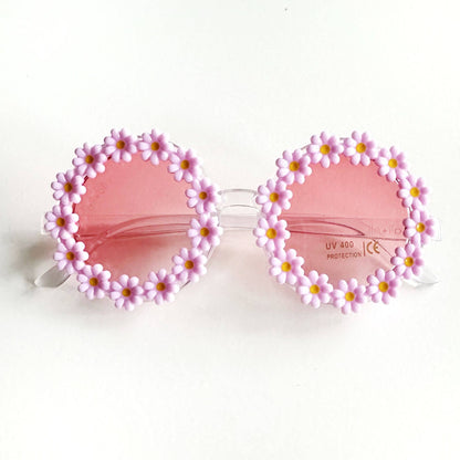 Sunglasses Flower Frame
