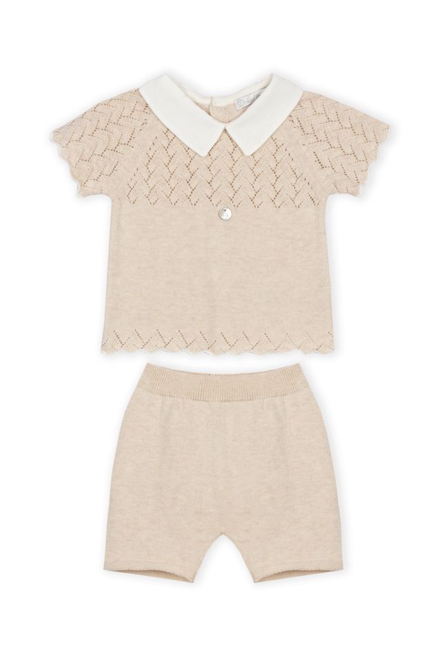 DK: Sweater Knit Top & Shorts