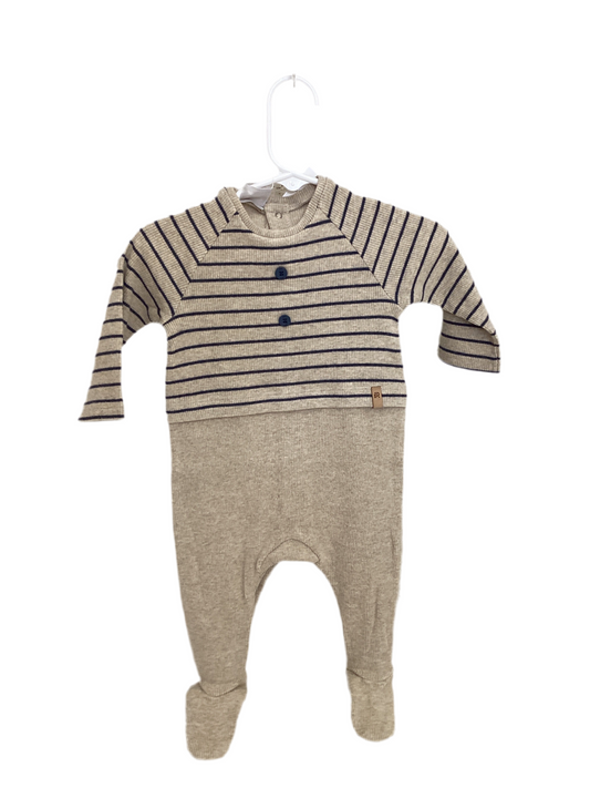 PAZ: KNIT INFANT ROMPER “NOGAL”