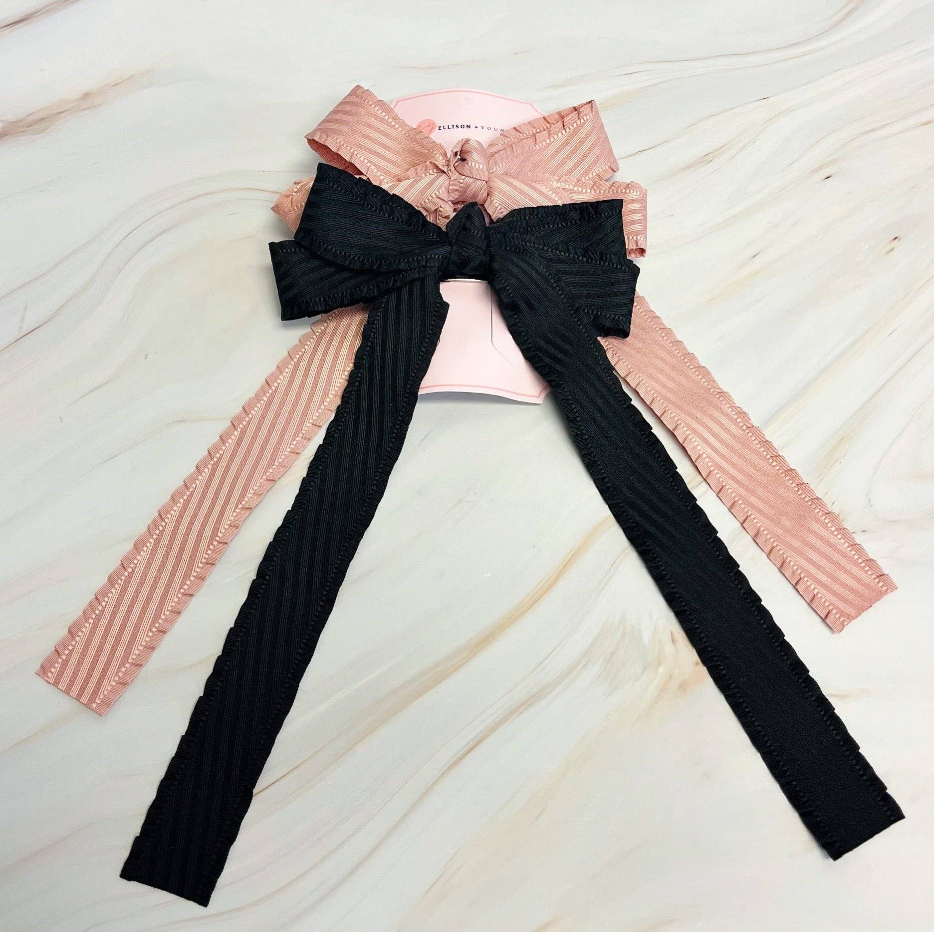 Ellison & Young : Doubled Frill Bow