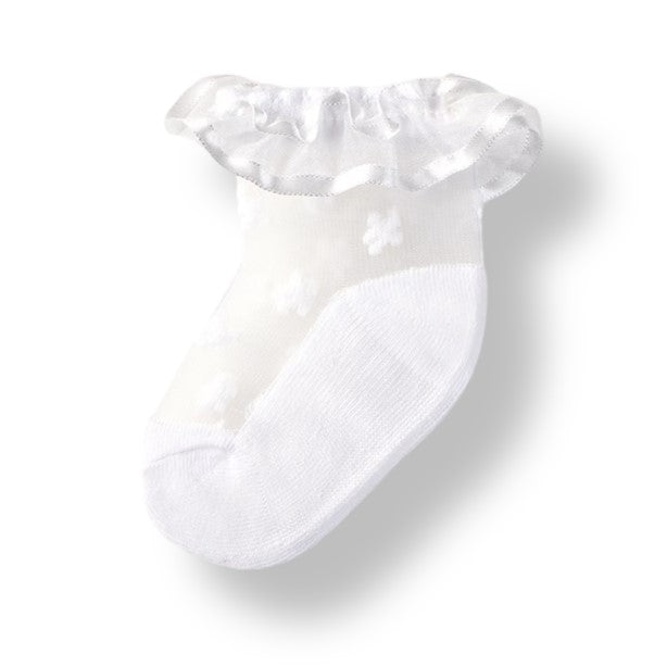 MAYORAL: Mesh Flower Sock
