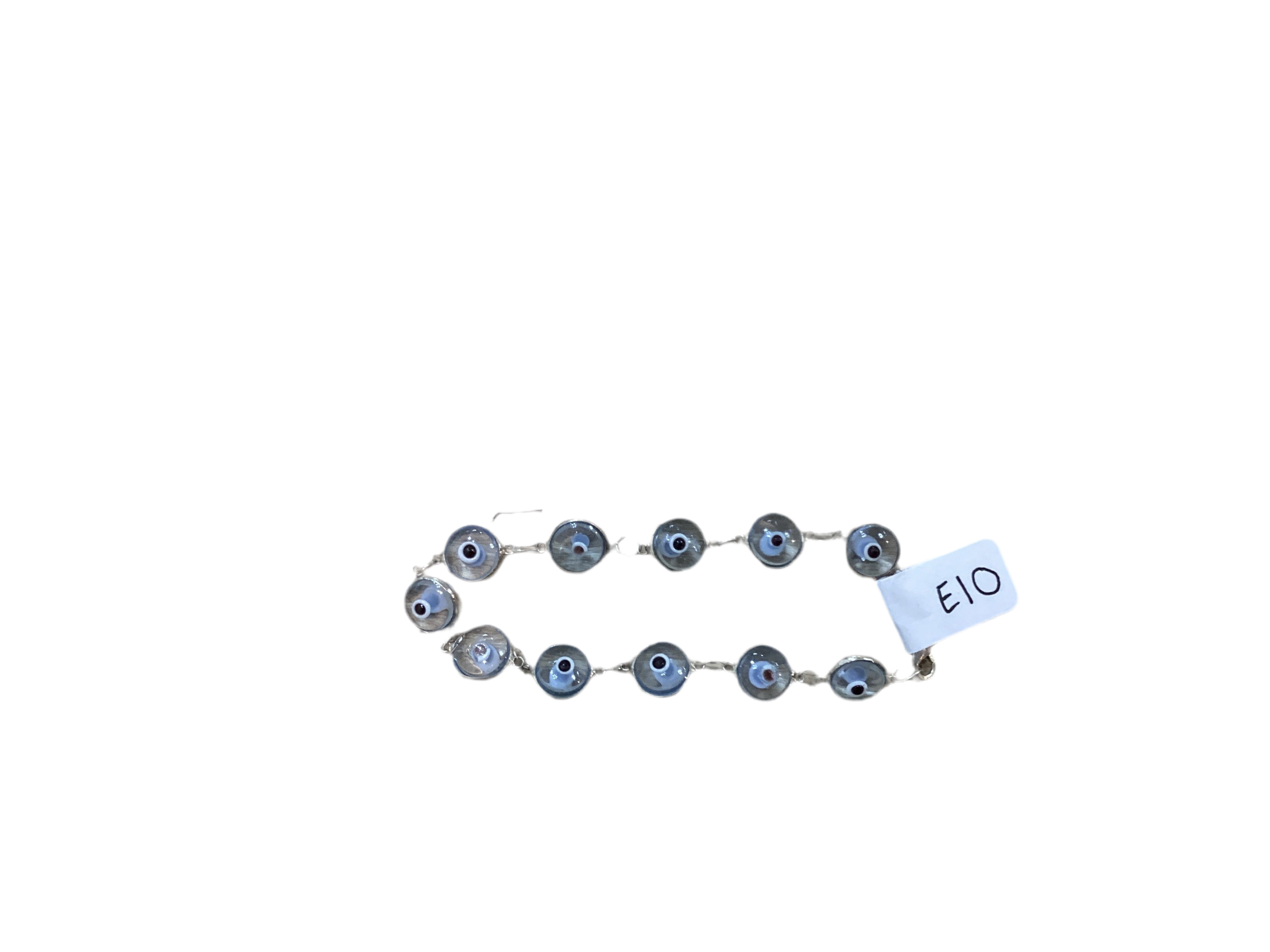 Clear Evil Eye Bracelet