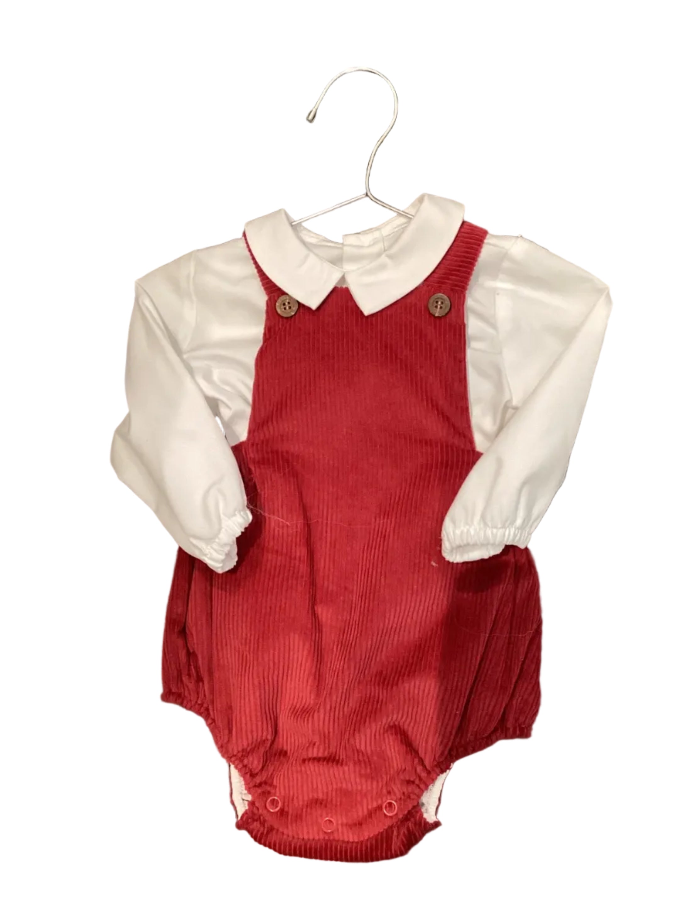 SOPHIE & LUCAS: Patrick plush cord overall