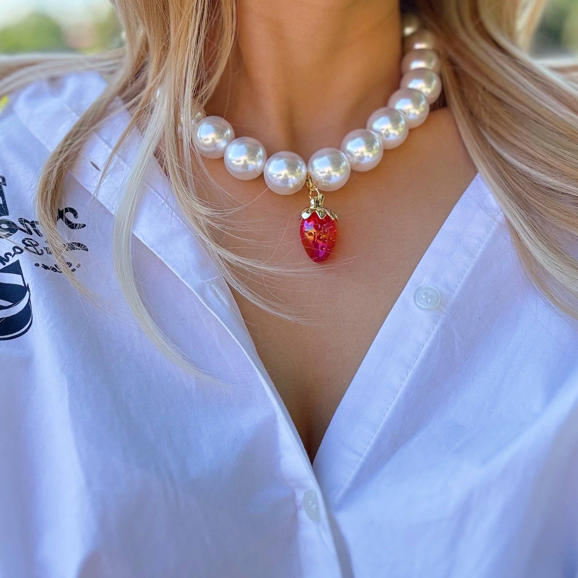 Ellison & Young : Color Bauble Fruit Lovely Necklace