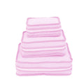 MIINT : PINK STRIPE STACKING SET