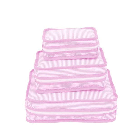 MIINT : PINK STRIPE STACKING SET
