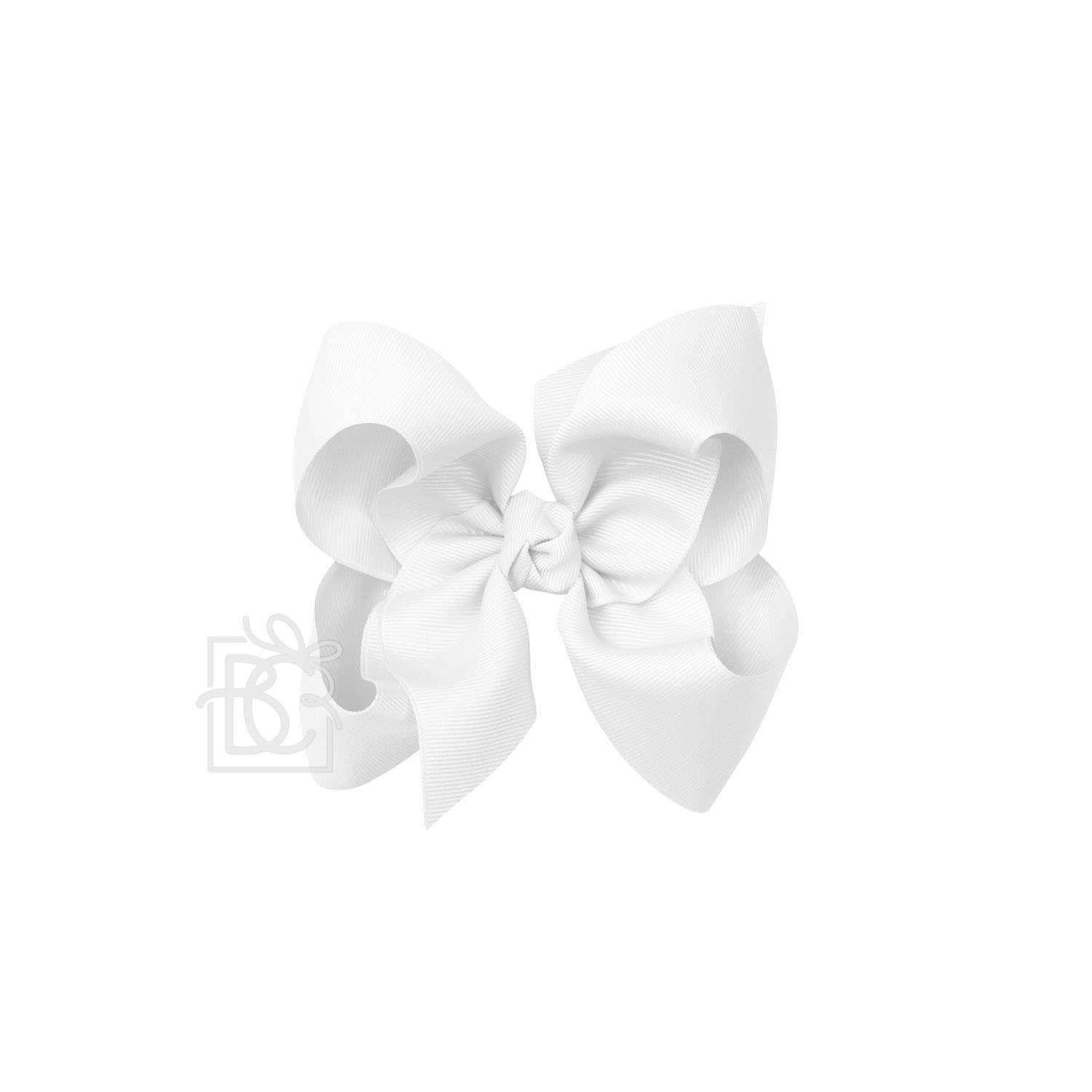 BEAUTIFUL CREATIONS: SIGNATURE GROSGRAIN BOW ON CLIP