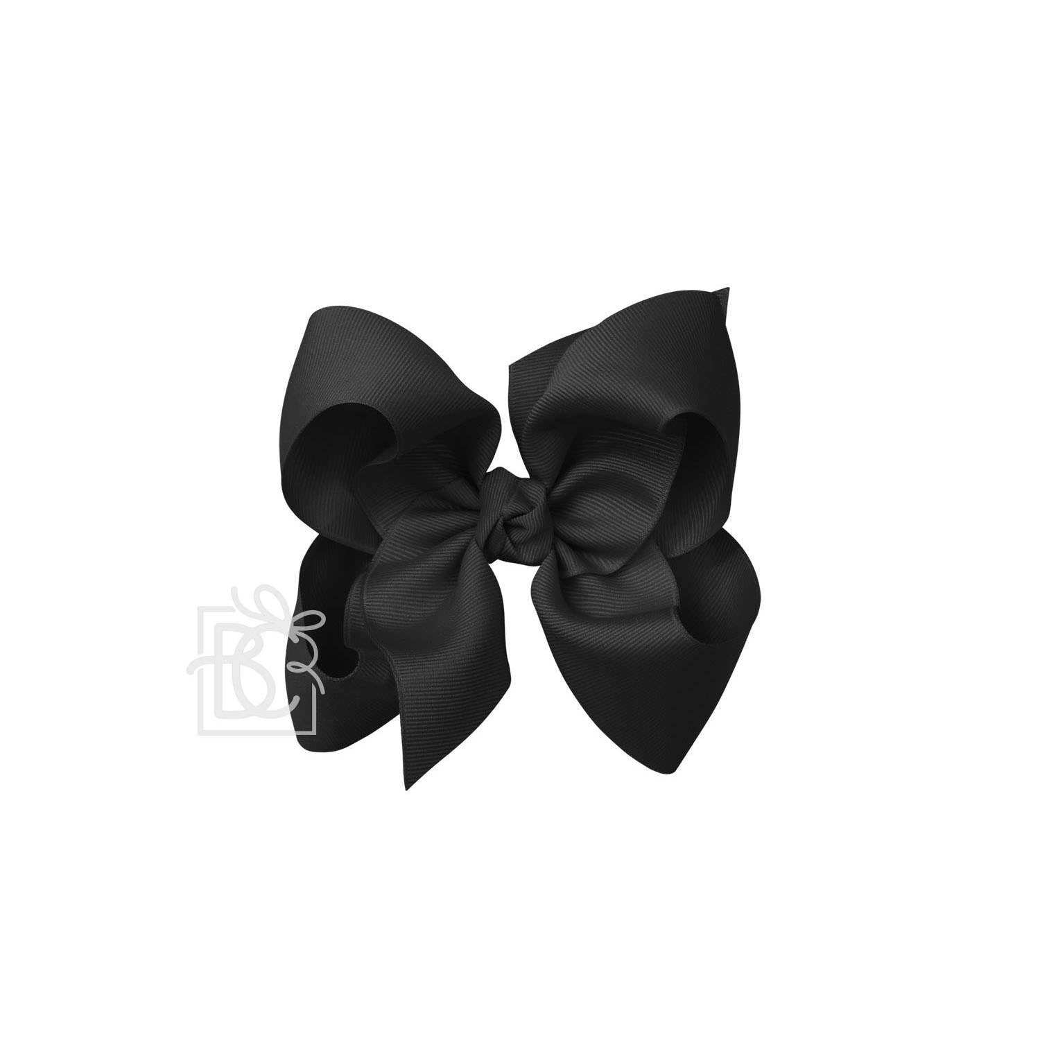 BEAUTIFUL CREATIONS: SIGNATURE GROSGRAIN BOW ON CLIP