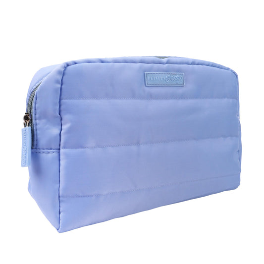 PETITE’N PRETTY : BEAUTY BAG BLUE PUFFER