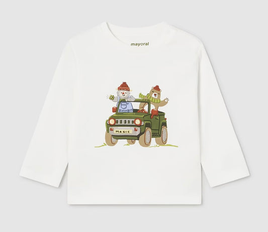 MAYORAL: WINTER SHIRT AND PANT SET