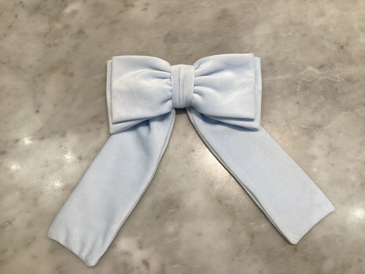 Pastel Blue Big Hair Clip