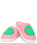 ISCREAM : PINK & GREEN HAPPY SLIPPERS