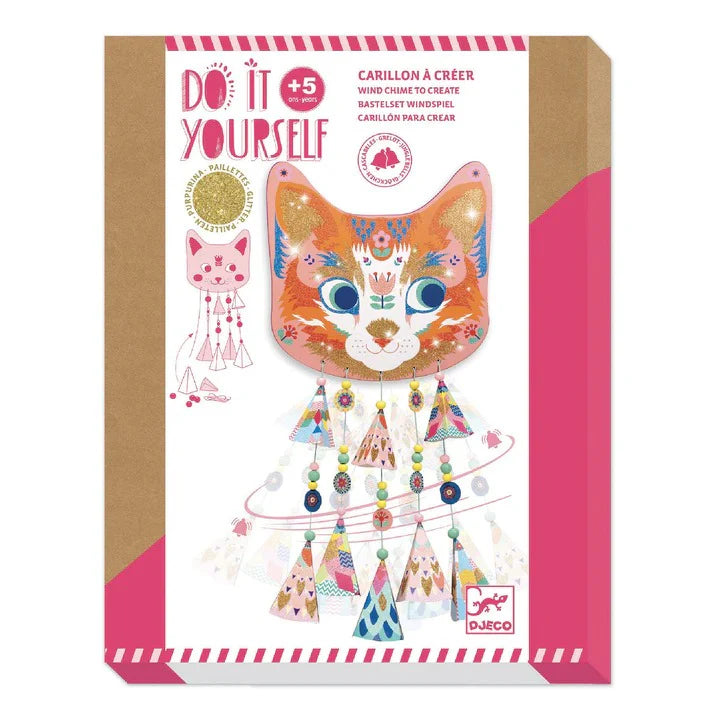 DJECO: DIY Kitty Wind Chime
