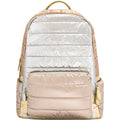 BARI LYNN: MULTI TONE PUFFY BACKPACK