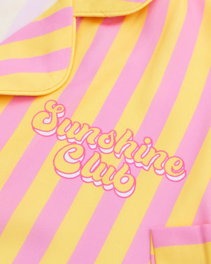 Sunshine Society : Silky Sunshine Club Pj Set