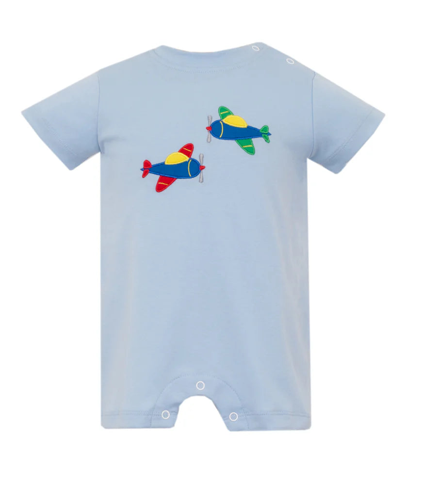 CLAIRE & CHARLIE : AIRPLANES - BOY’S SHORT SET