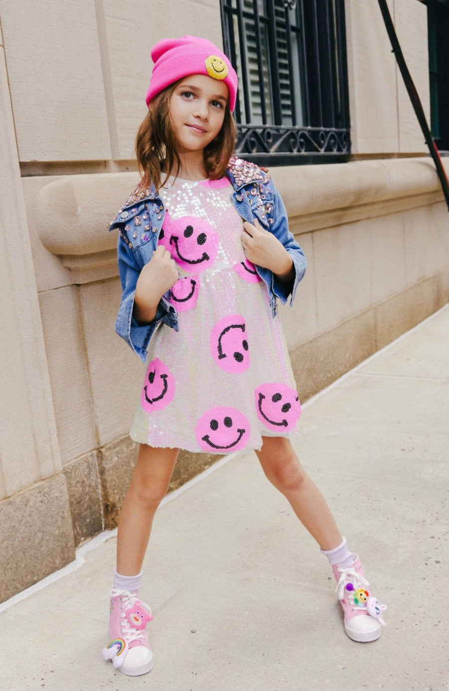 Happy emoji dress