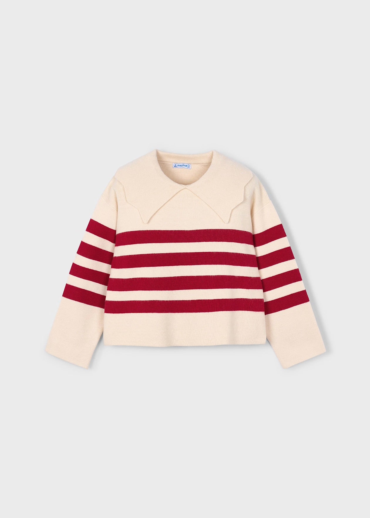 MAYORAL: 3 PIECE STRIPED SWEATER SET