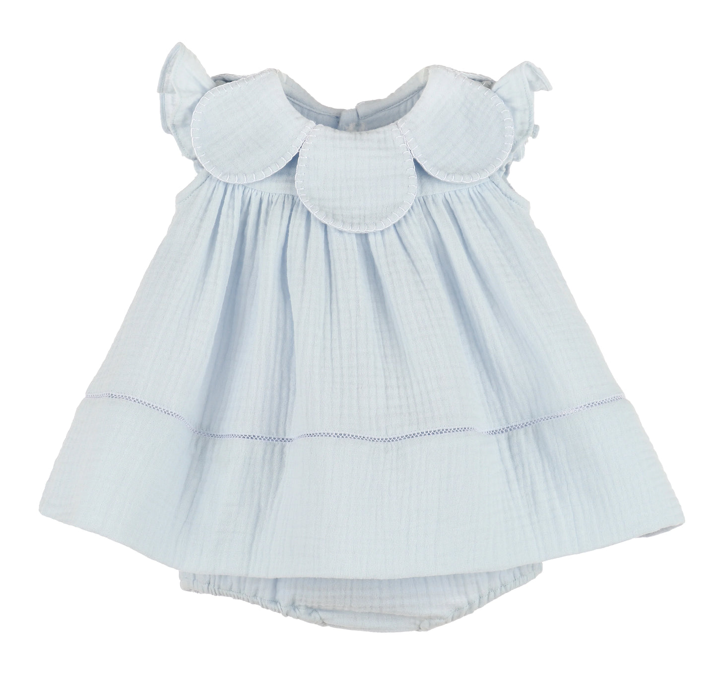 SOPHIE & LUCAS : CUDDLE COTTON PETAL FLOAT BLUE