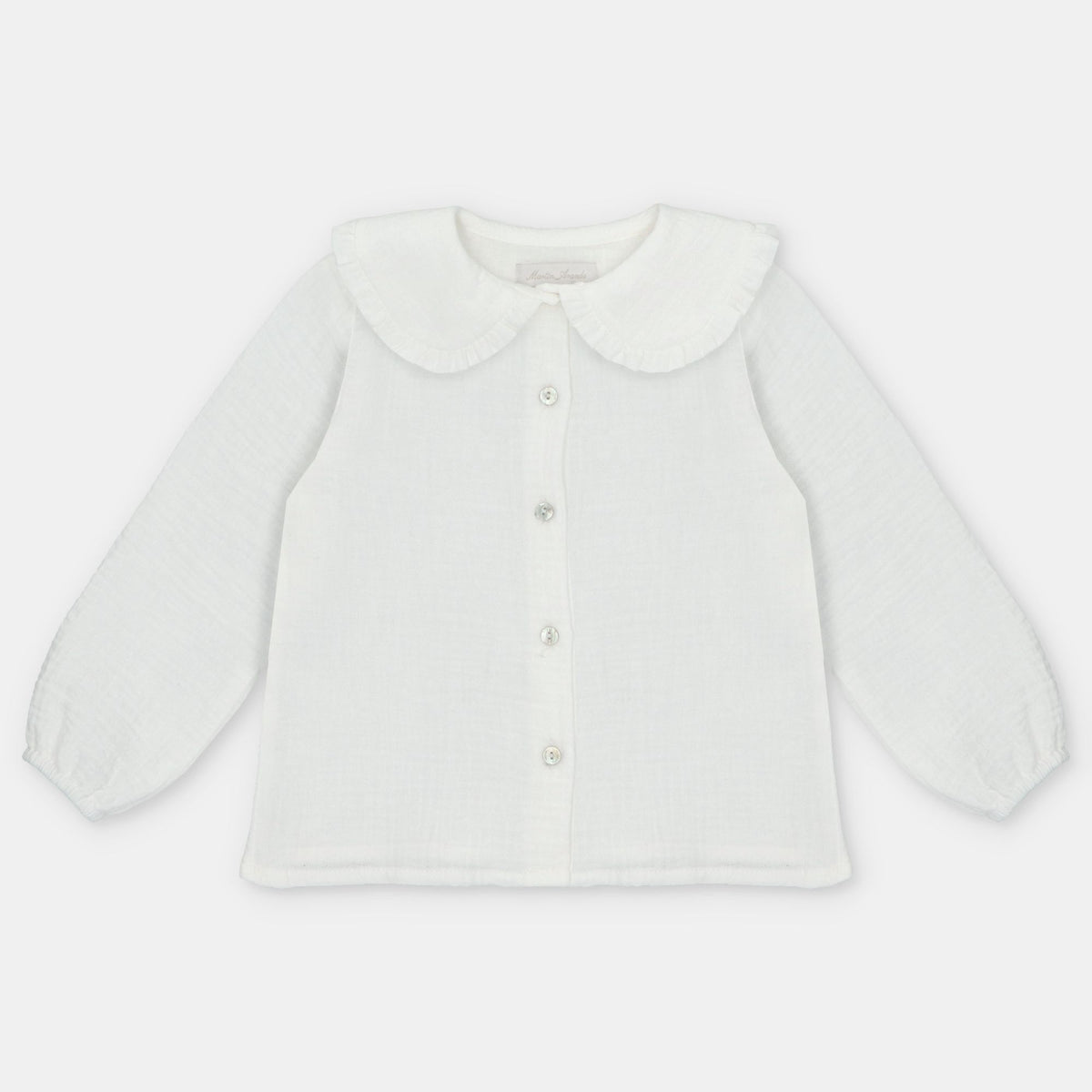 Martin Aranda : Shirt Bobble in Woven Fabric - Lena