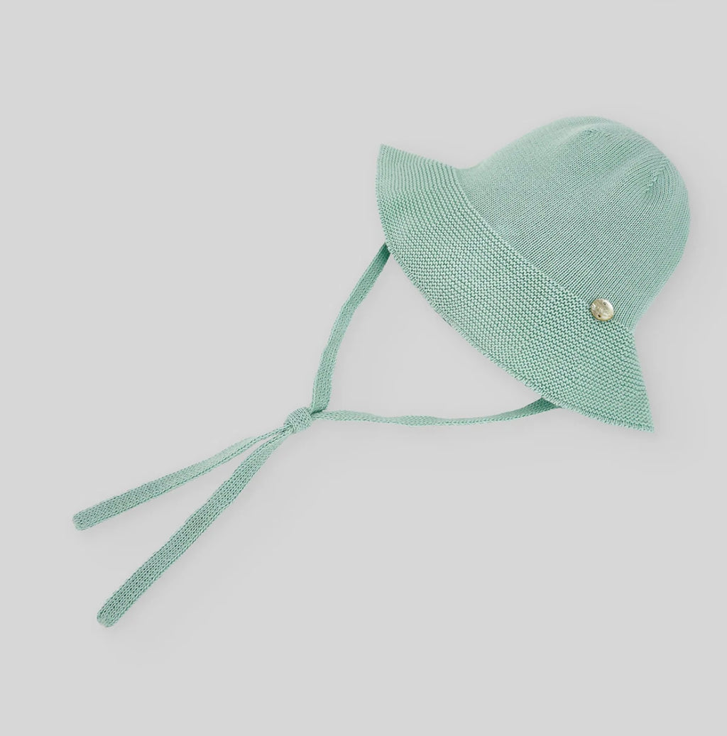 PAZ RODRIGUEZ: “ESENCIAL” Water Green Hat