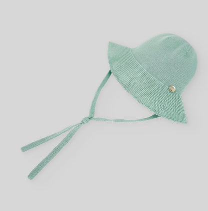 PAZ RODRIGUEZ: “ESENCIAL” Water Green Hat