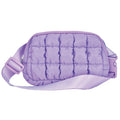 ISCREAM : VIVID VIOLET QUILTED BELT BAG