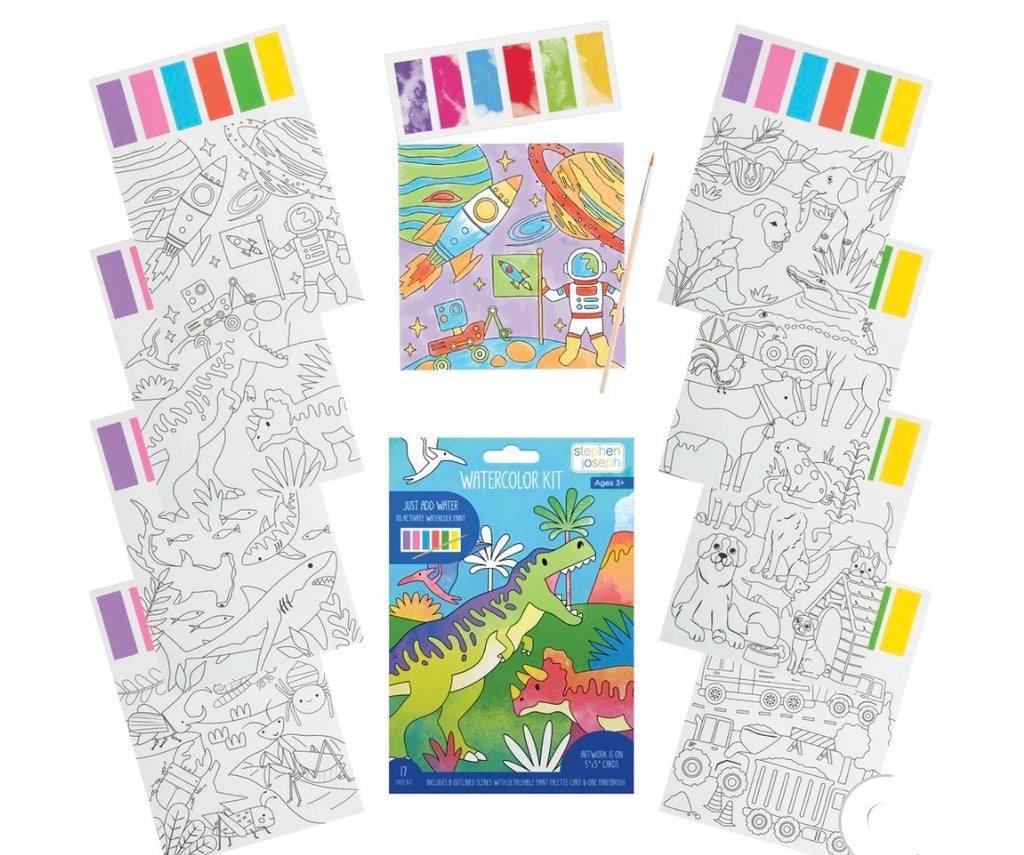 Stephen Joseph Wild Adventure Watercolor Art Kit