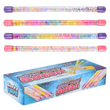 12" GLITTER WATER BATON