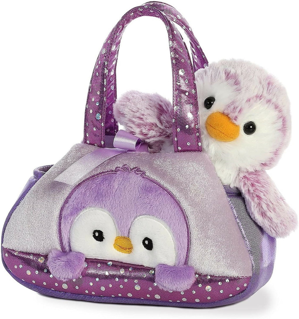 AURORA: 7” Pom Pom Purple Carrier