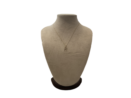 R Initial Necklace