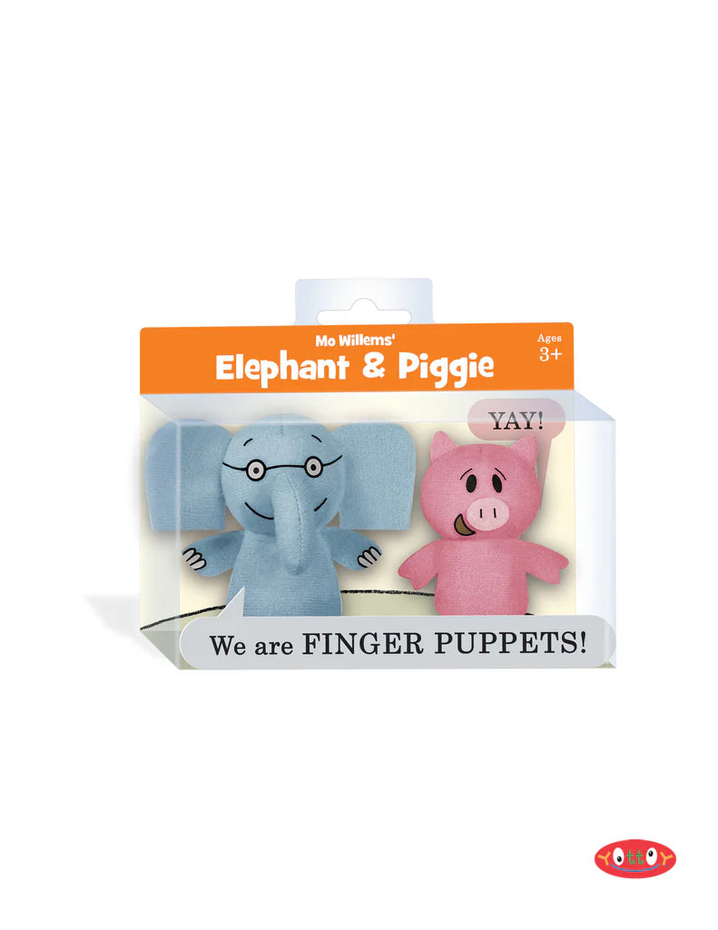 YOTTOY: Elephant & Piggie Finger Puppets