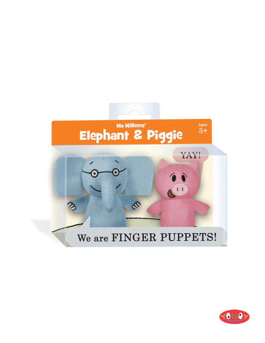 YOTTOY: Elephant & Piggie Finger Puppets